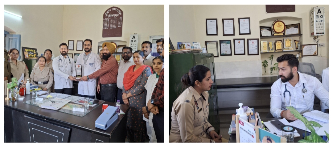 Medical Health Checkup Camp organised at Police Hospital, Hoshiarpur